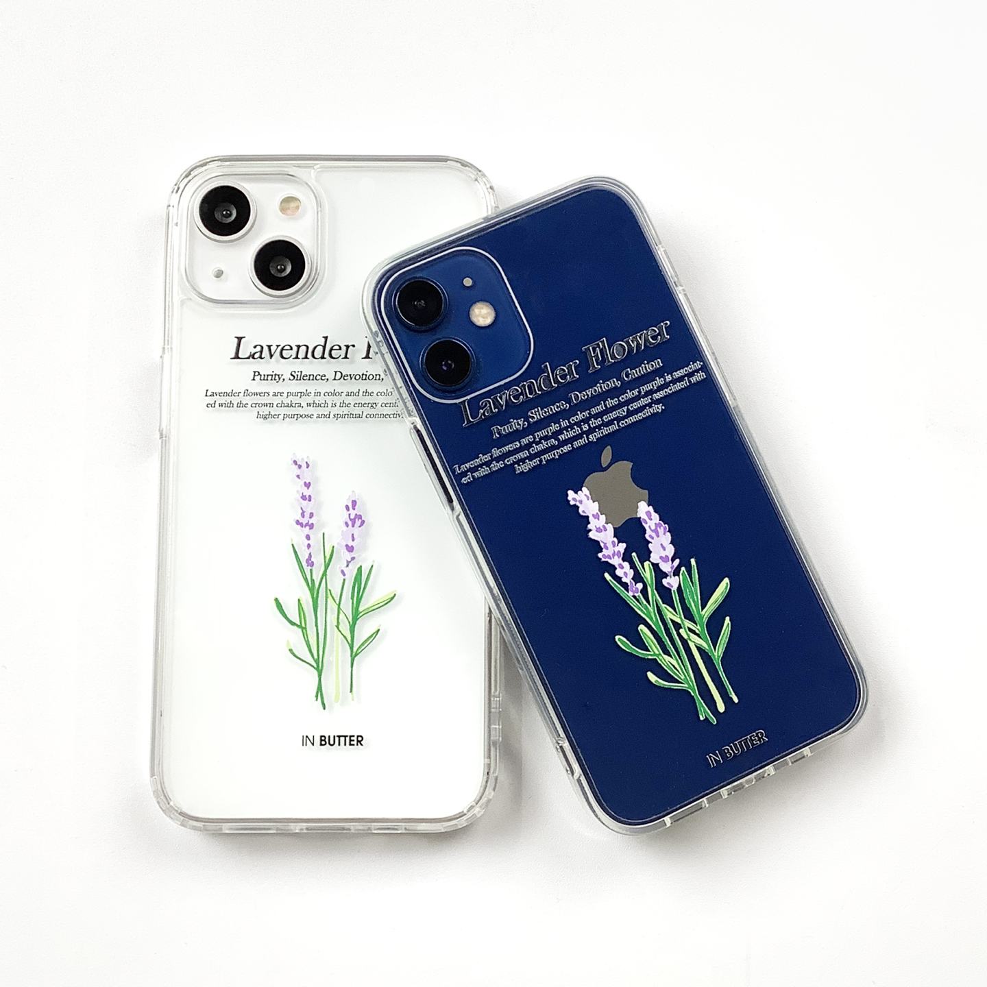 Lavender Flower  iPhone ケース