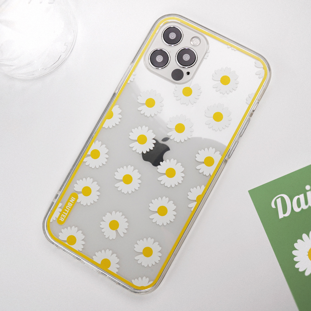 Daisy Pattern iPhone ケース