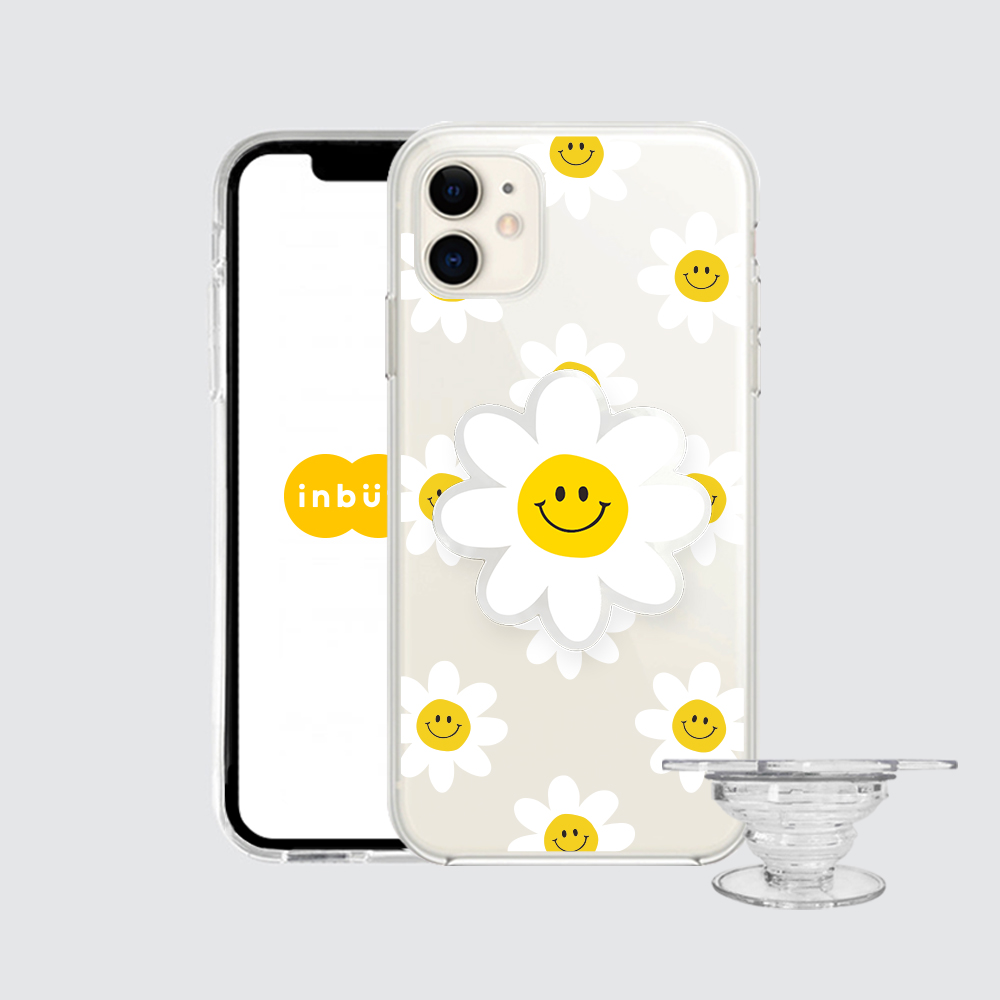 Smile Daisy  iPhone ケース
